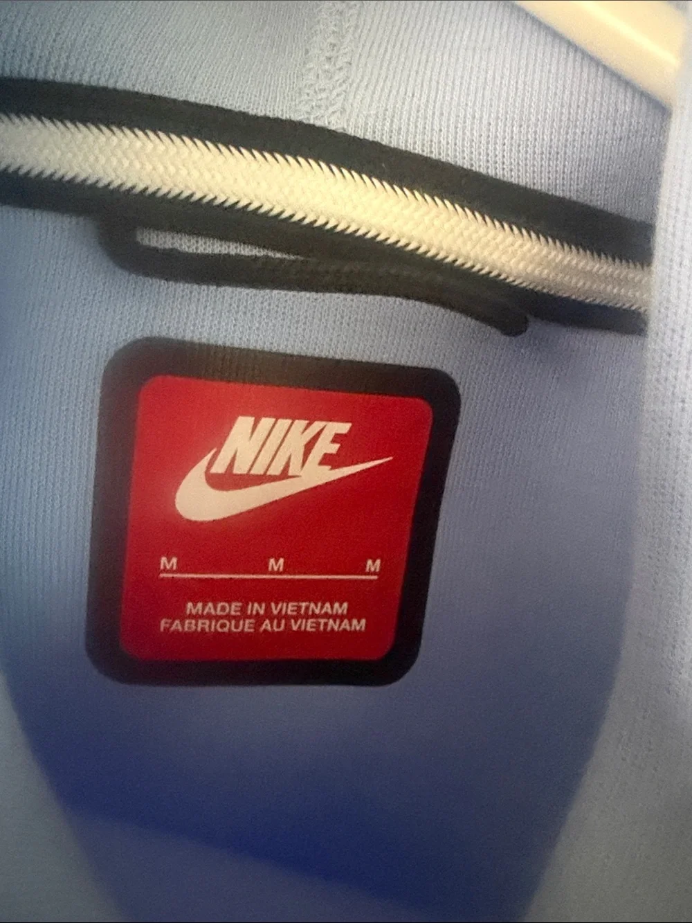 Nike Tech Light Blue Pullover Hoodie